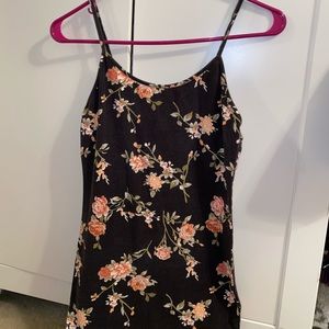 Floral Strapped Dress